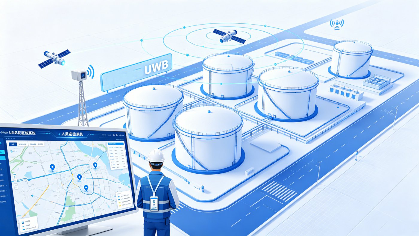 某大型能源集团多地 LNG 接收站人员定位系统项目